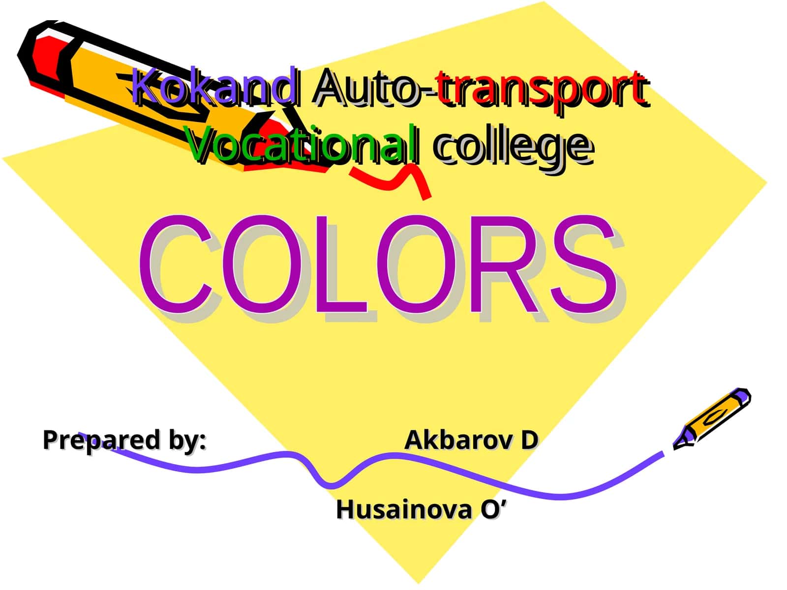 Kokand Auto-transport Vocational college
