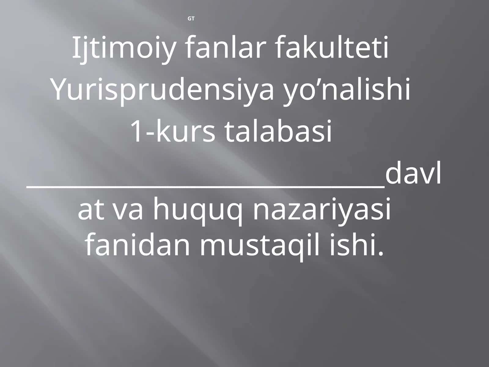 O’zbekiston Respublikasidahuquqningasosiymanbalari