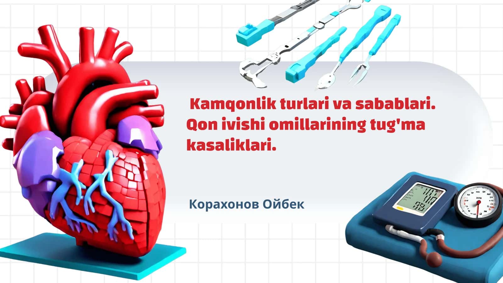 Kamqonlik turlari va sabablari. Qon ivishi omillarining tug'ma kasaliklari