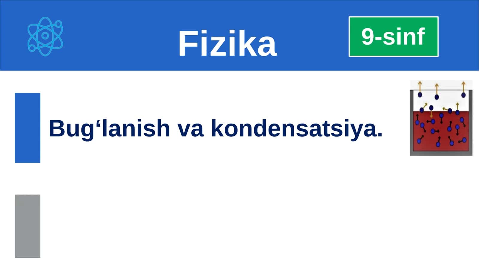 Bug‘lanish vakondensatsiya