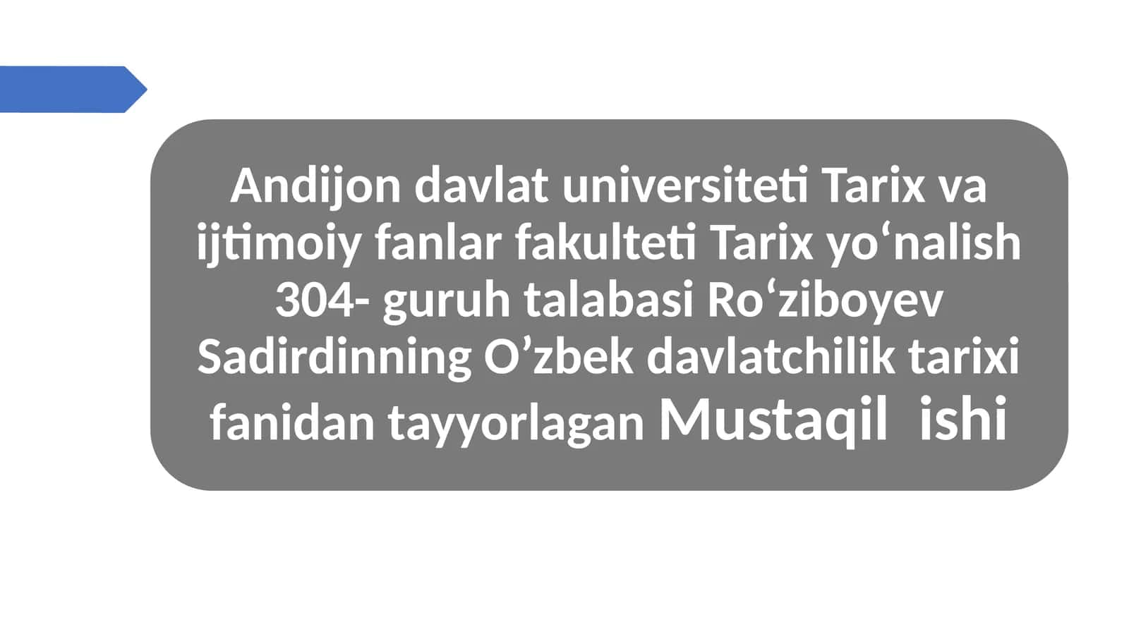 Oʻzbekistonda Davlat Tilining Ahamiyati