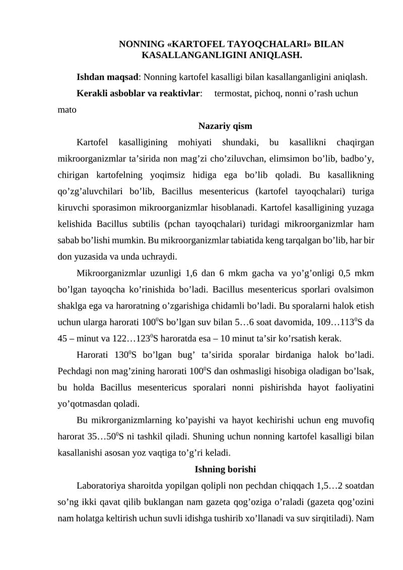 Kartofel Tayoqchalari