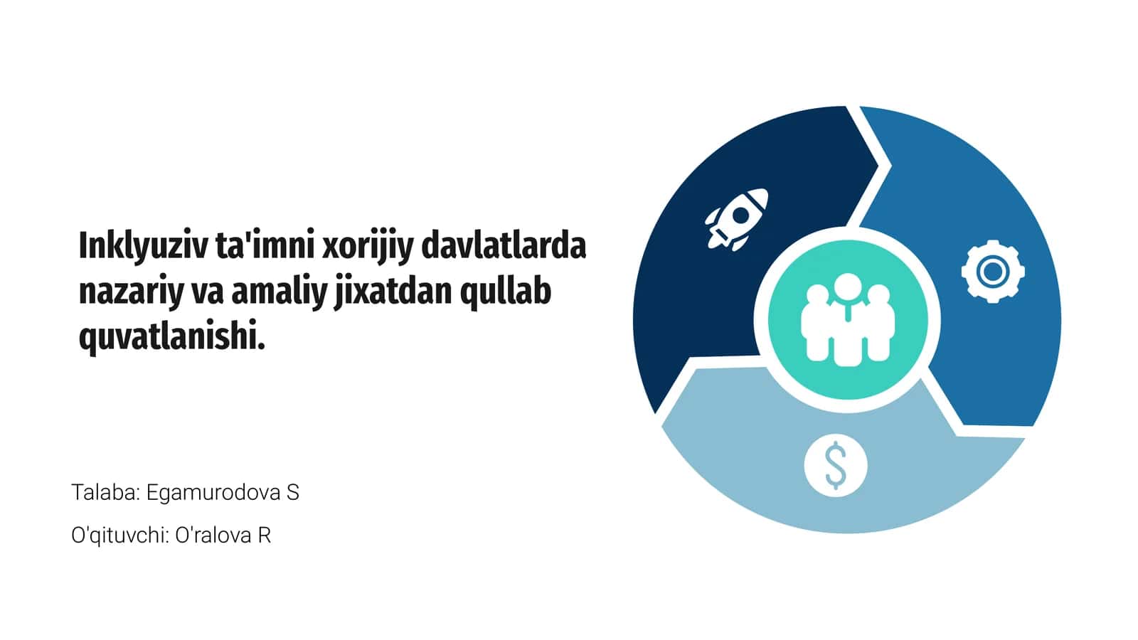 Inklyuziv ta'limning tushunchalari
