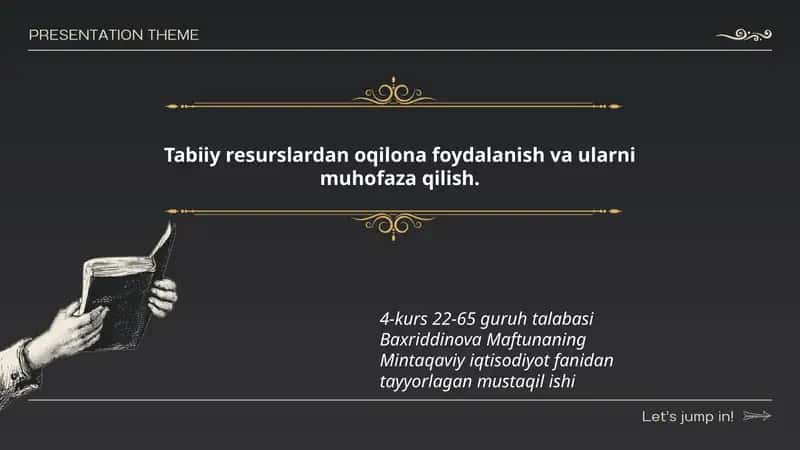 Baxriddinova Maftunaning Mintaqaviy iqtisodiyot fanidan tayyorlagan mustaqil ish