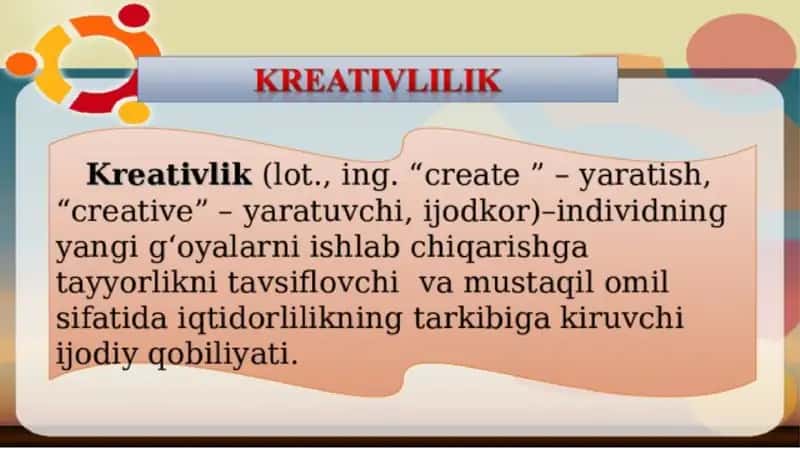 Kreativlik