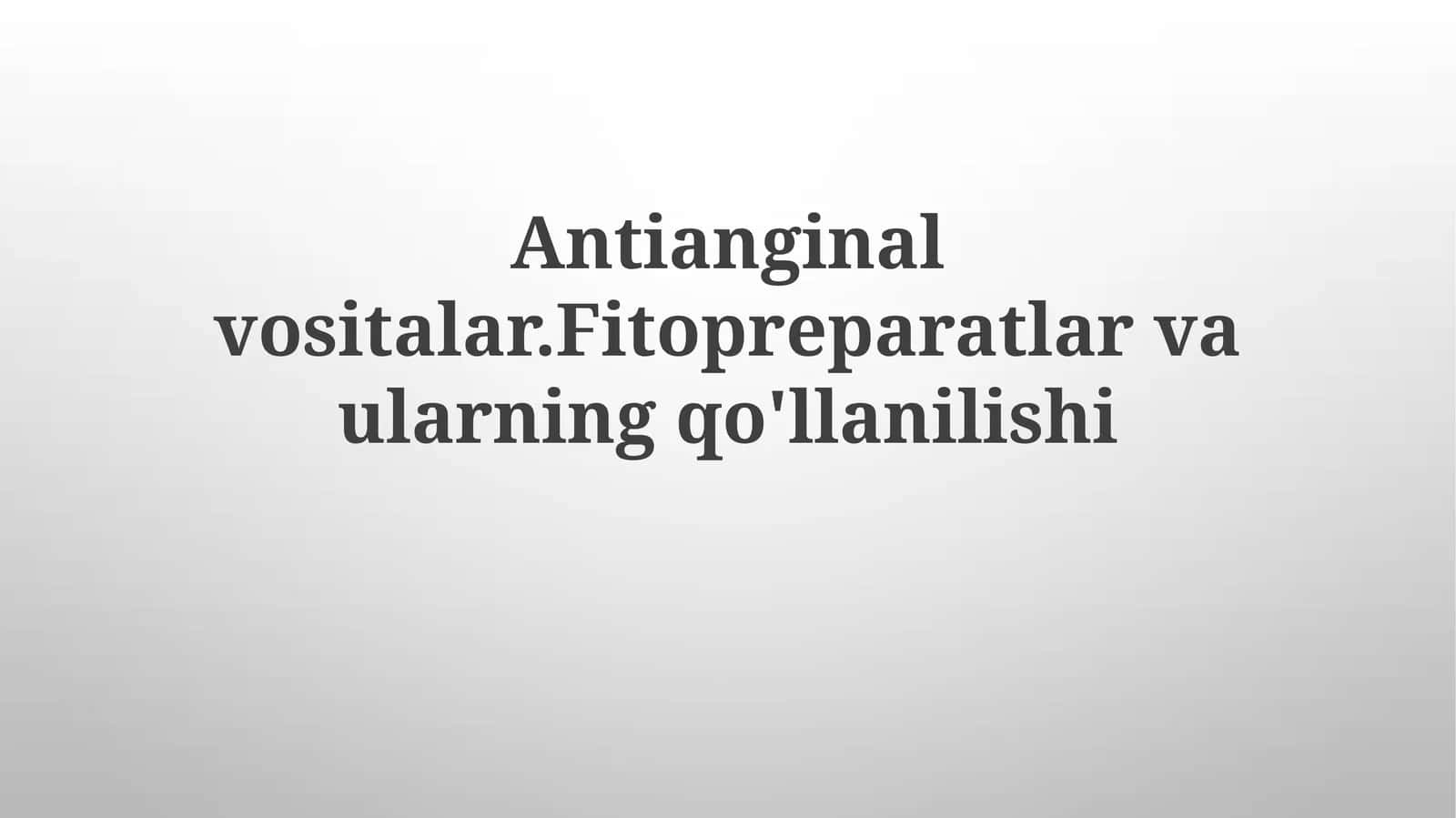 Kaltsiy kanal blokerlari: mexanizmi va qo'llanilishi