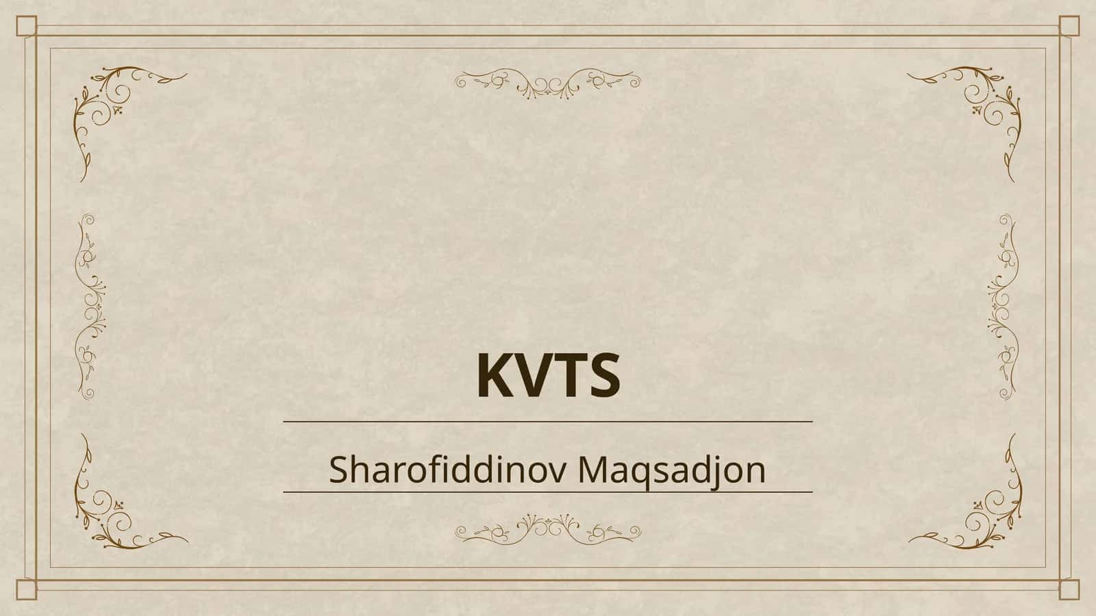 KVTS
