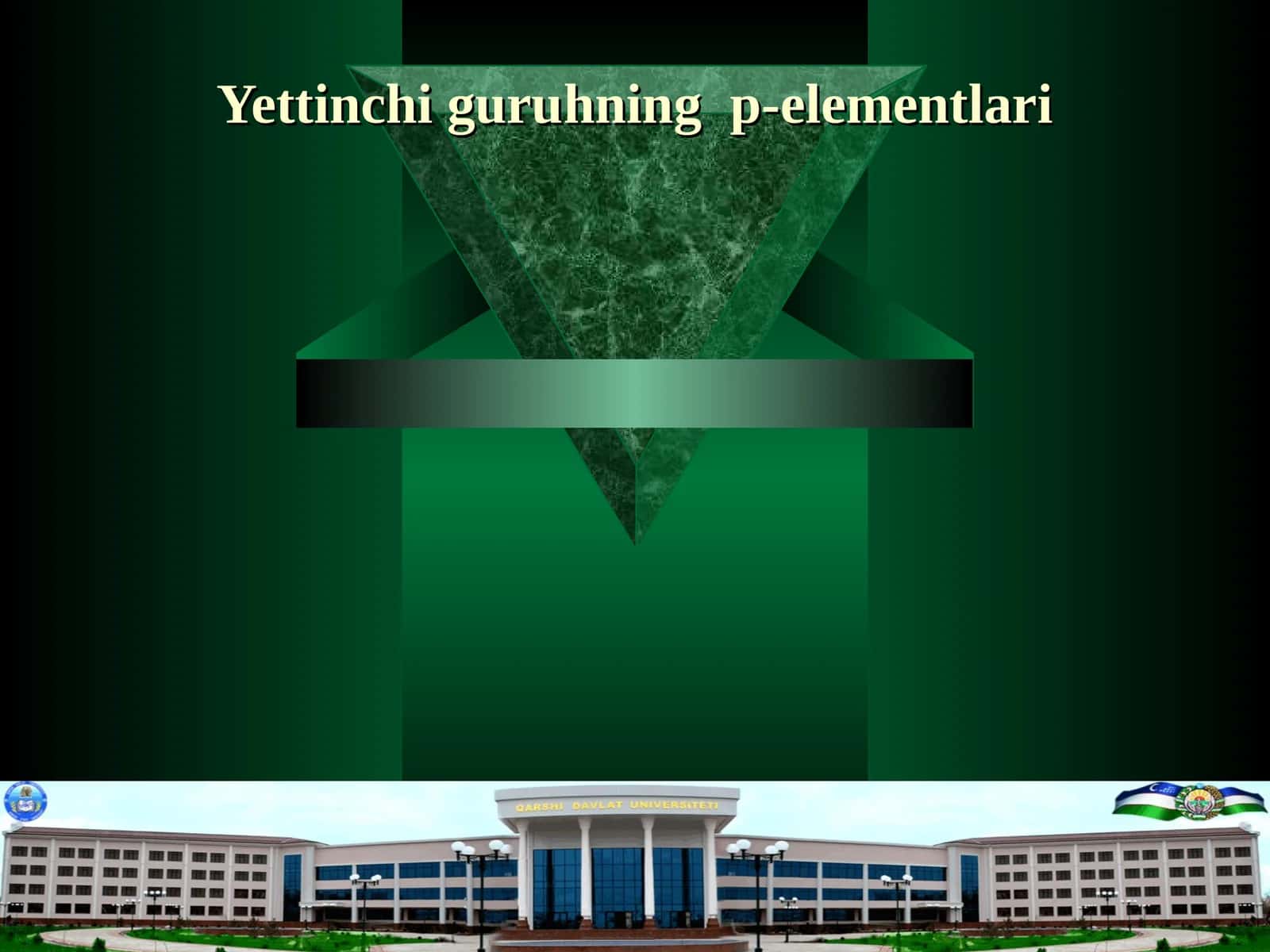 Yettinchi guruhning p-elementlari