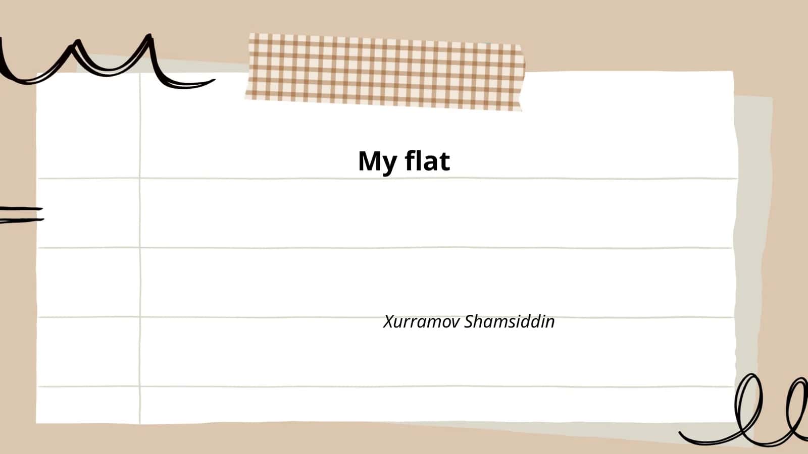 My Flat