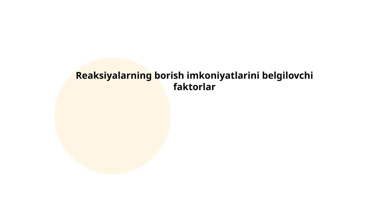 Reaksiya tezligi nazariyalari
