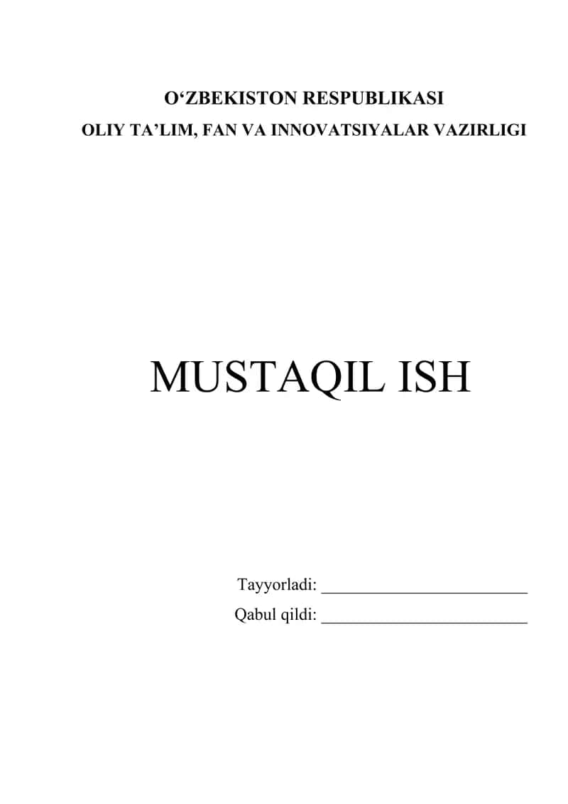 BIOTEXNOLOGIYA FANIDAN HUJAYRA MUXANDISLIGIDAGI TEXNALOGIK JARAYONLAR
