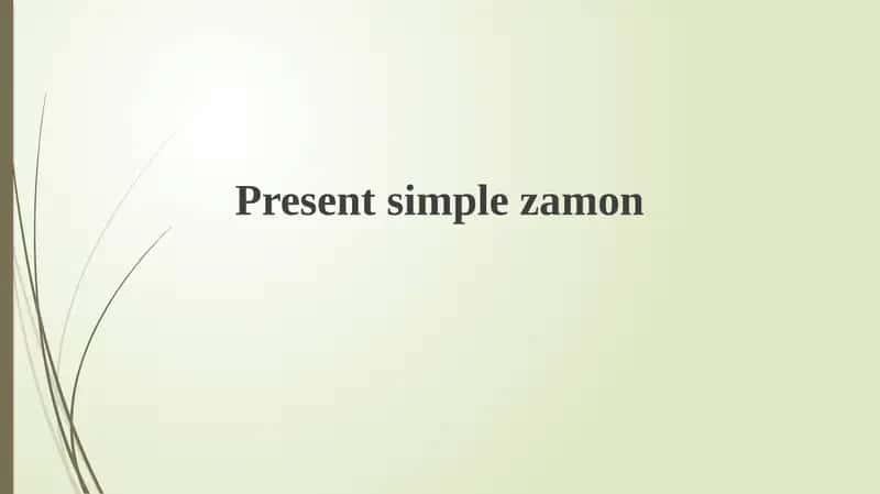 Present simplezamon