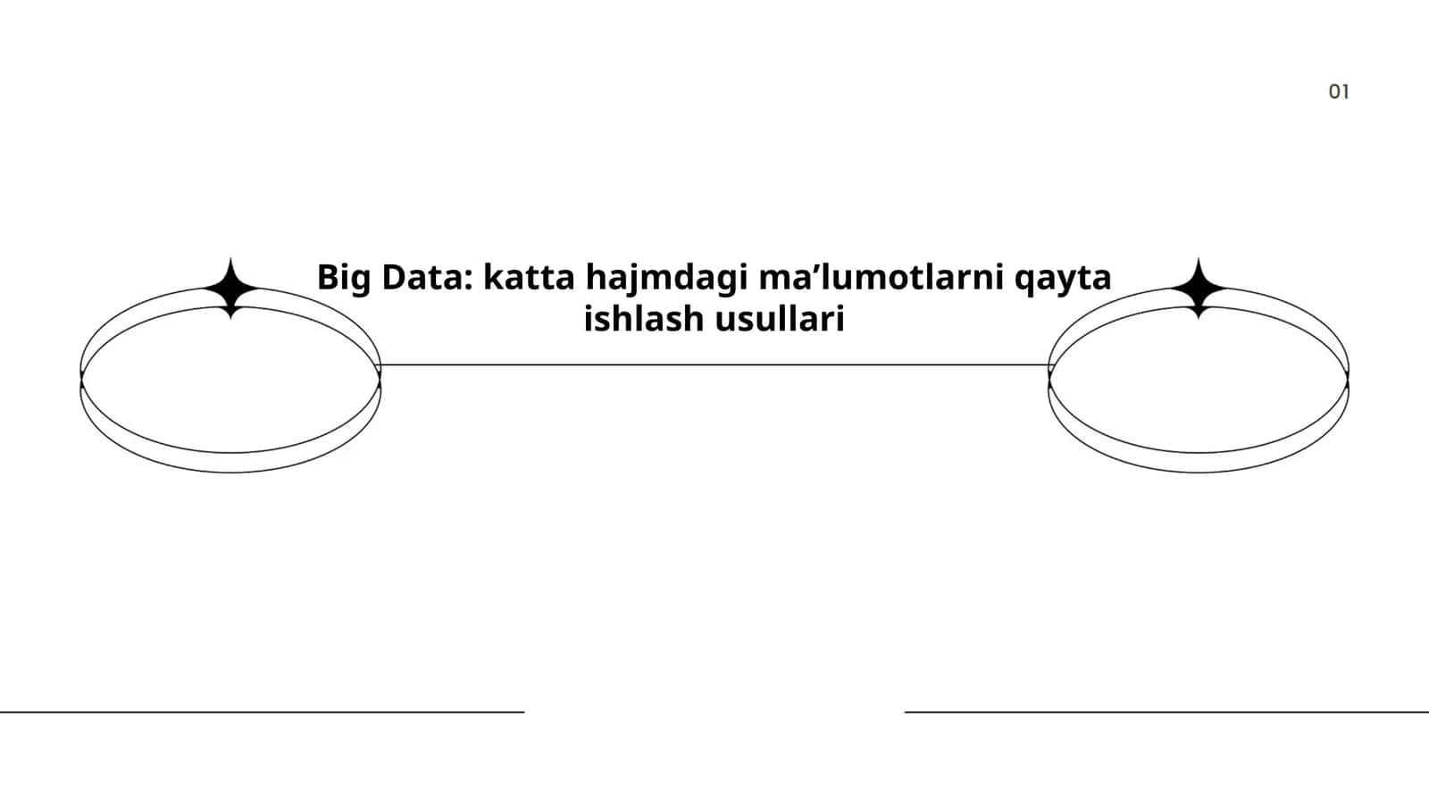 Katta hajmdagi ma'lumotlarni qayta ishlash usullari