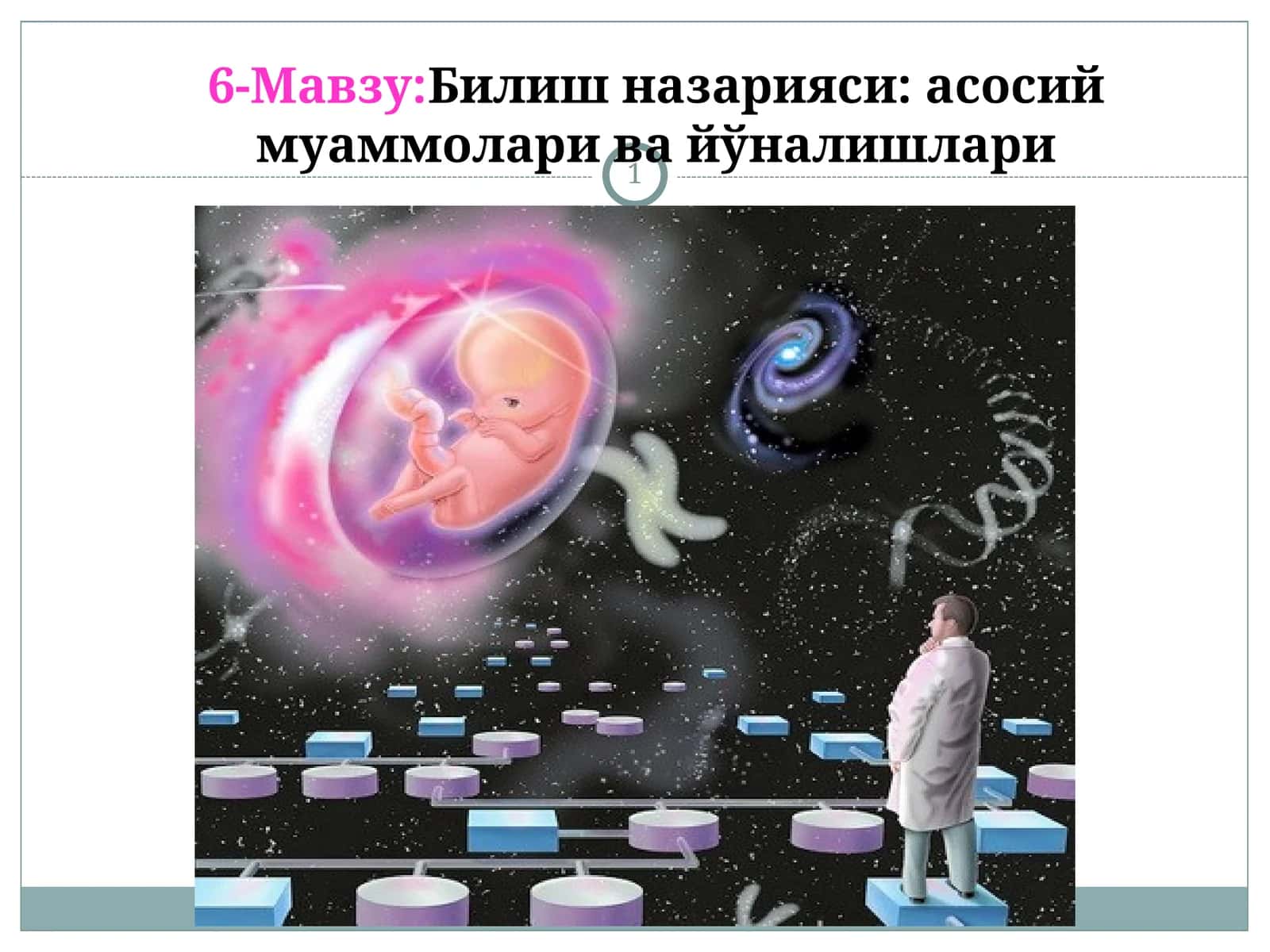 Билиш назарияси: асосий муаммолари ва йўналишлари