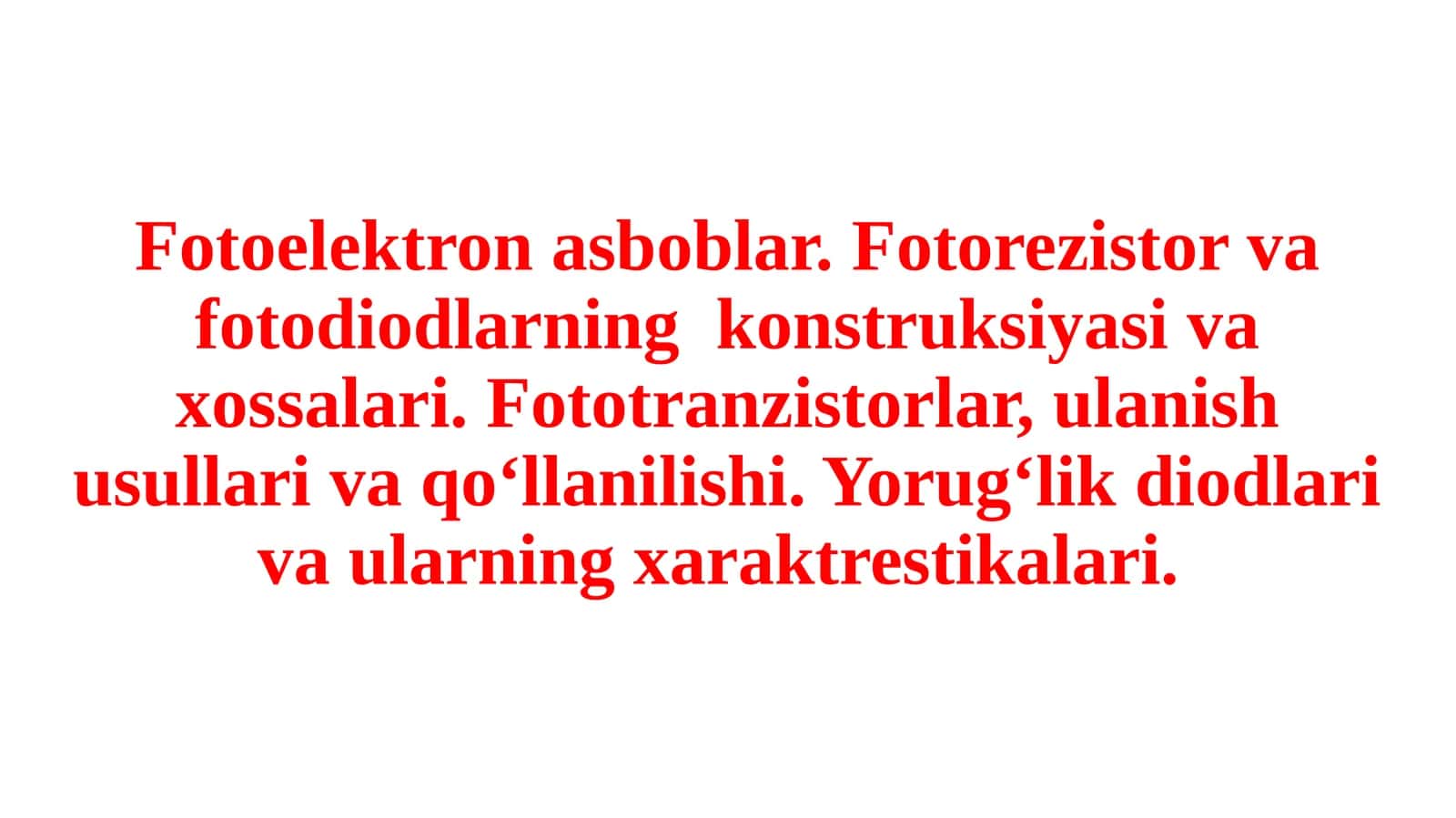Fotoelektron asboblar