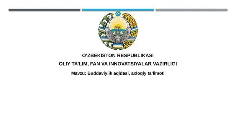 Buddaviylikaqidasi, axloqiy taʼlimoti
