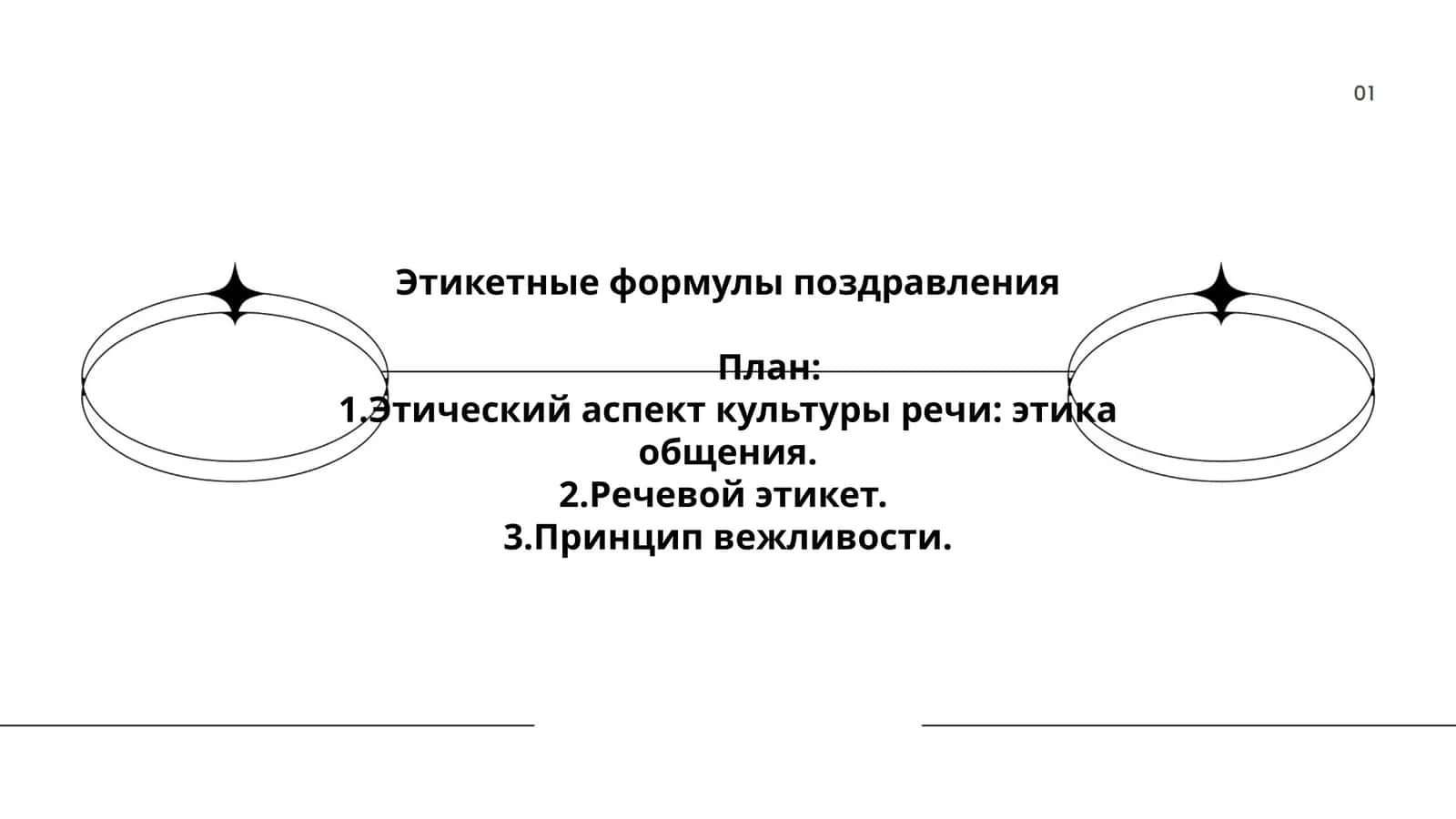 Этикетные формулы поздравления