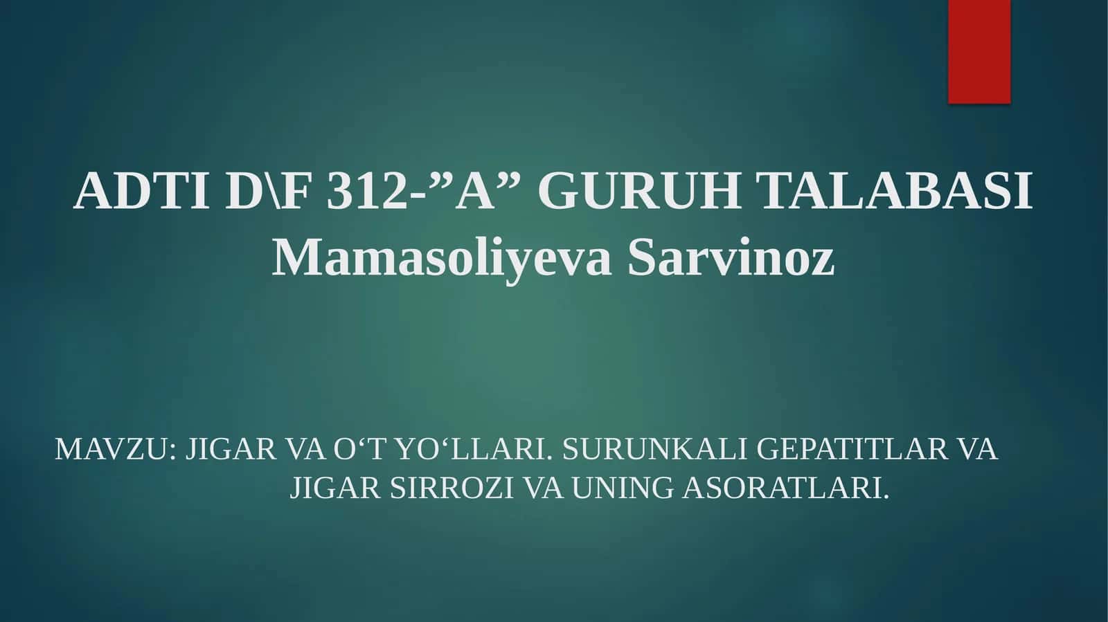 Surunkali gepatitlar