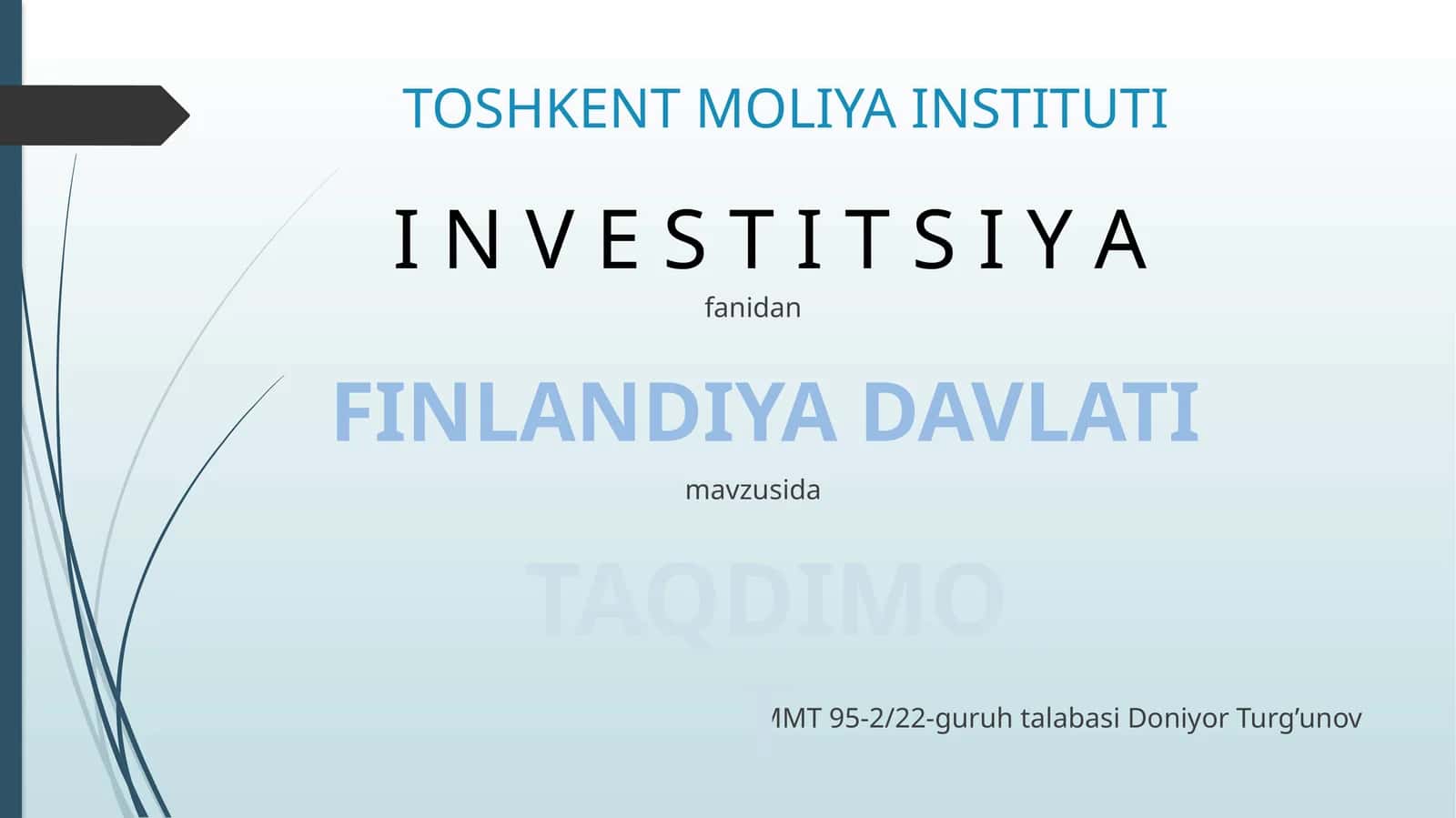 MMT 95-2/22-guruhtalabasiDoniyorTurg’unov