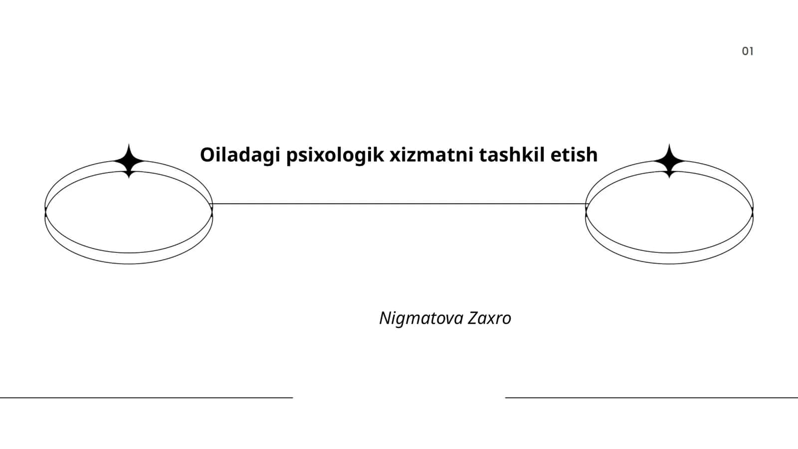 Oiladagi psixologik xizmatni tashkil etish