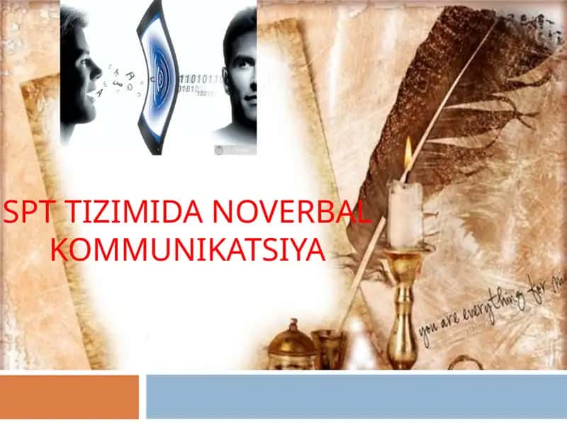 NOVERBAL KOMMUNIKATSIYA