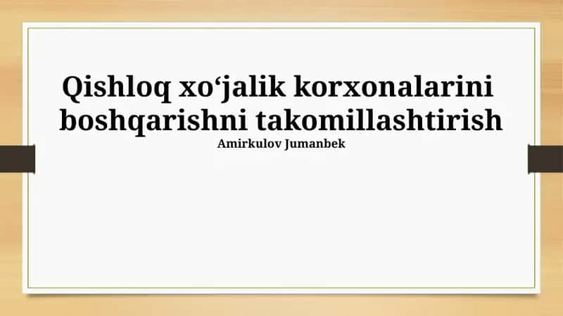Marketing va mahsulotlarni sotish strategiyasi