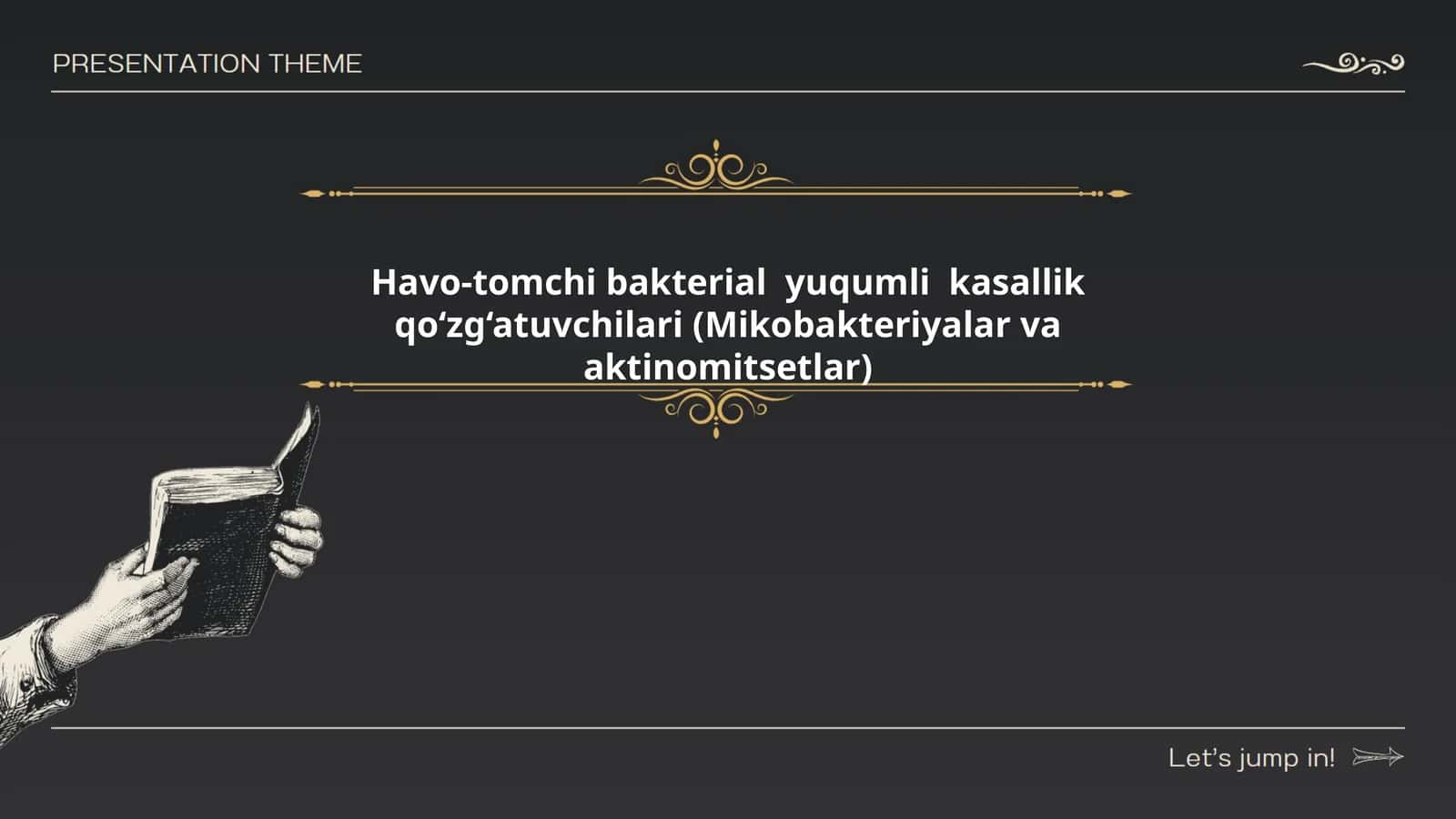Havo-tomchi bakterial yuqumli kasallik qo‘zg‘atuvchilari (Mikobakteriyalar va aktinomitsetlar)