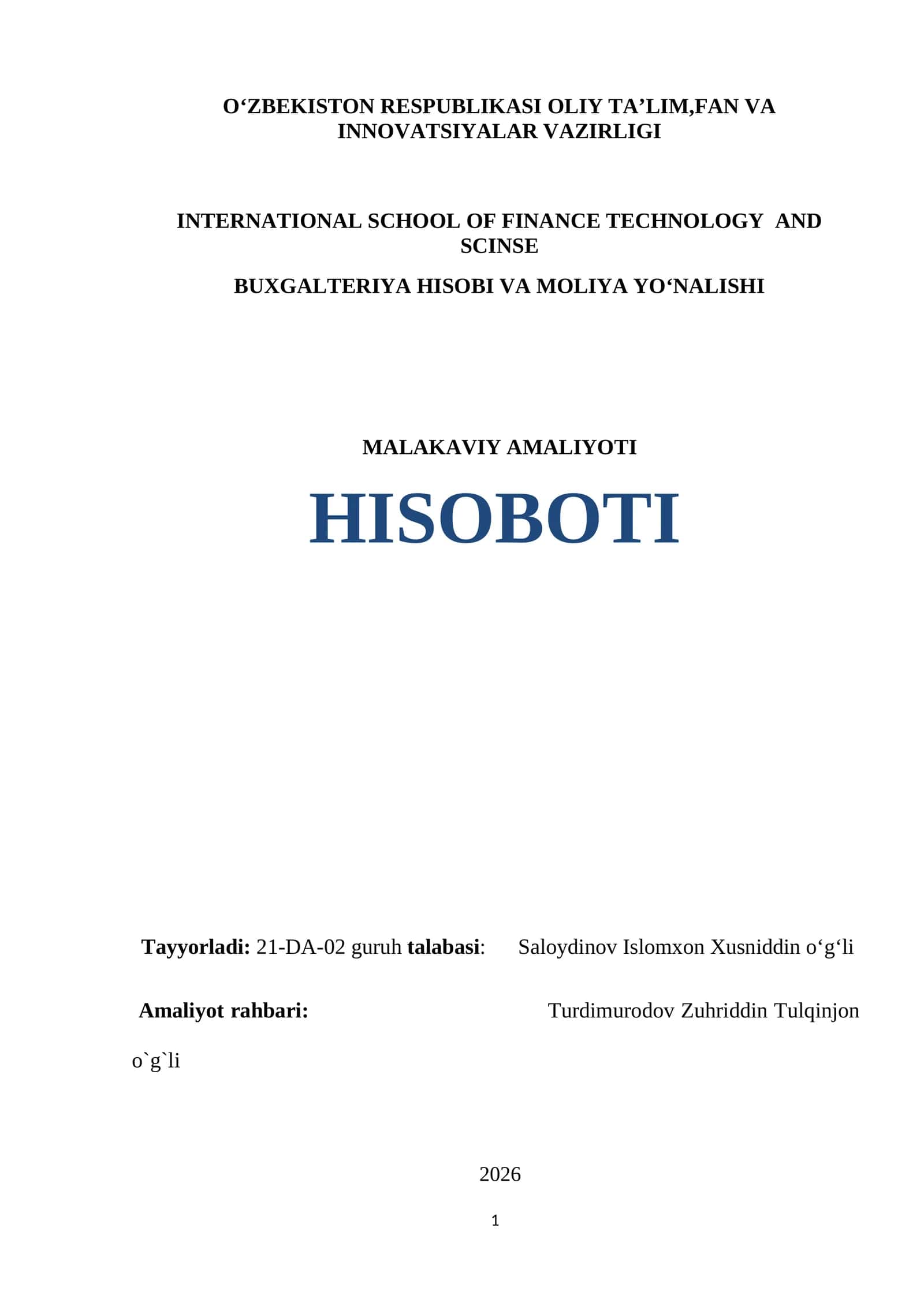 Don, sabzavot, sut va go‘sht mahsulotlari savdosi. AMALIYOT HISOBOTI. BATAFSIL PASTDA
