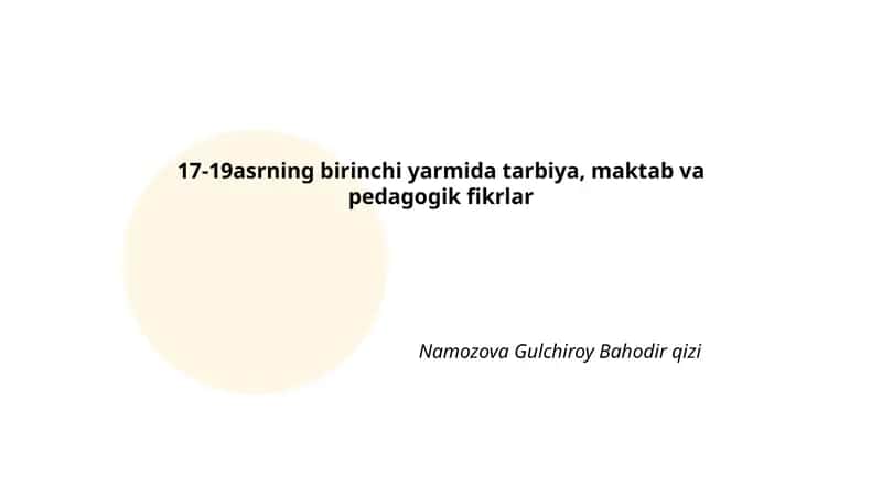 Fikr va mafkuralar tarikhiga o'tish (Q. Quvondiqov)