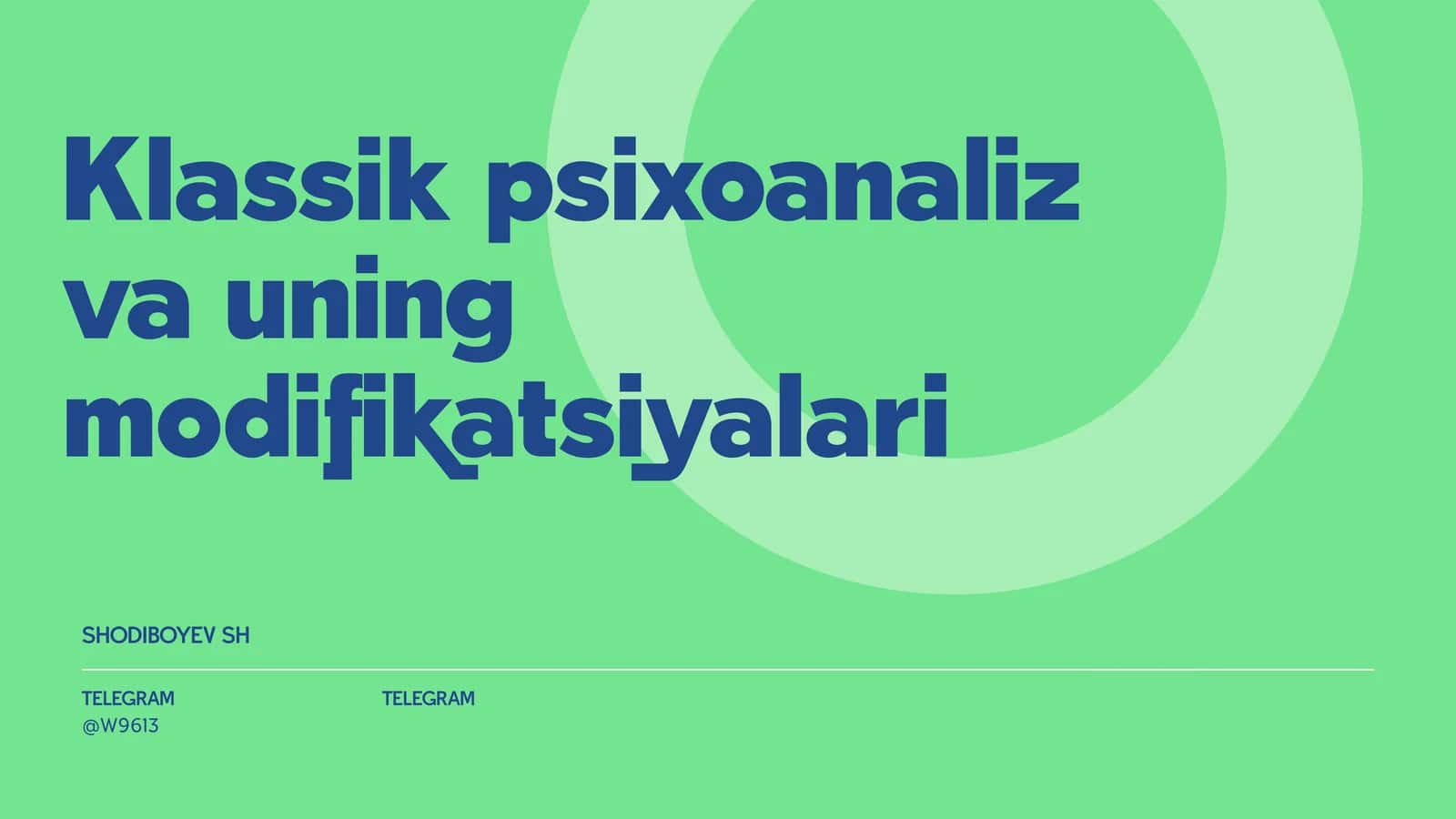Karl Horney va Erik Eriksonning shaxs bo‘yicha nazariyalari