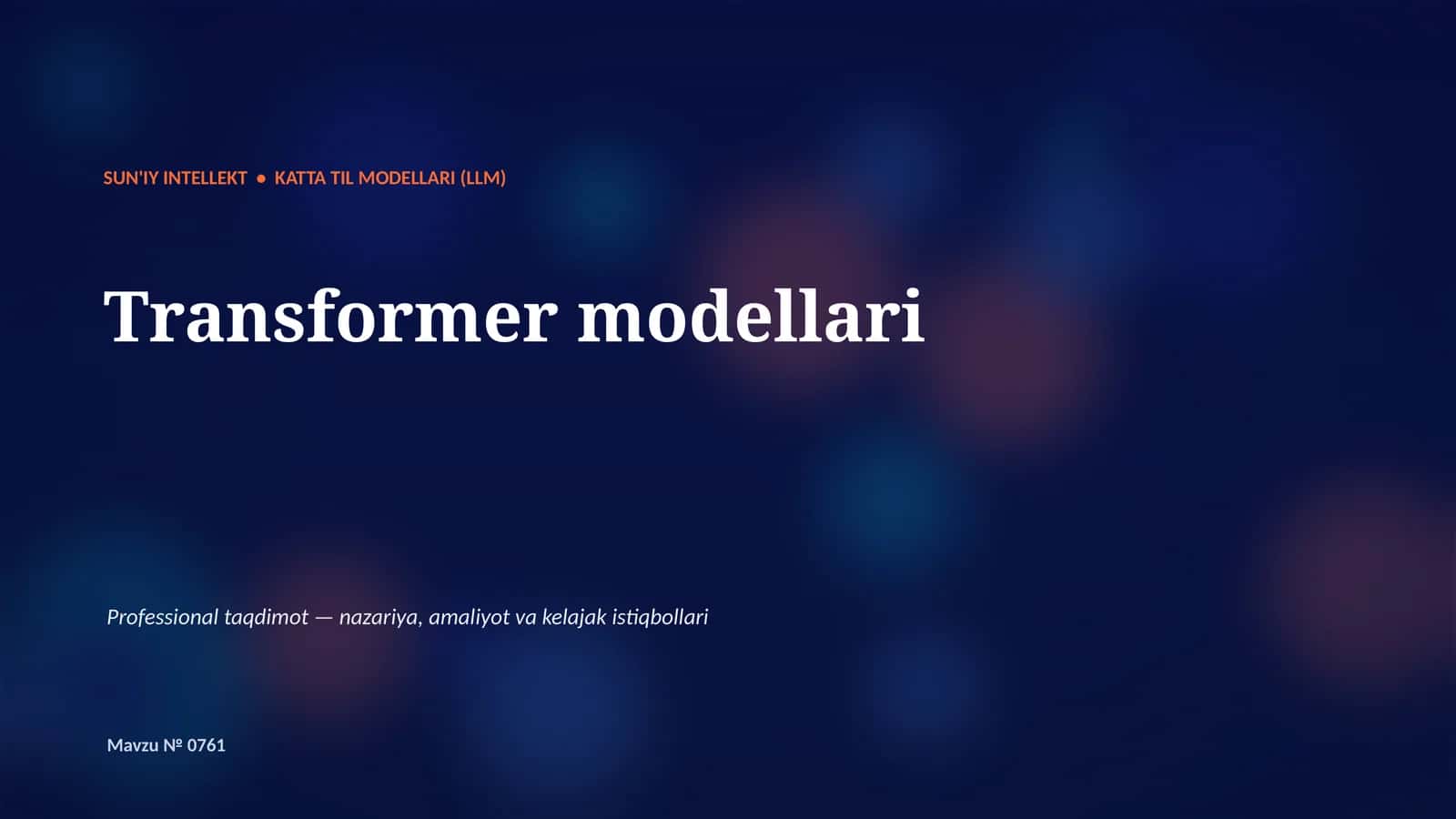 KATTA TIL MODELLARI (LLM)