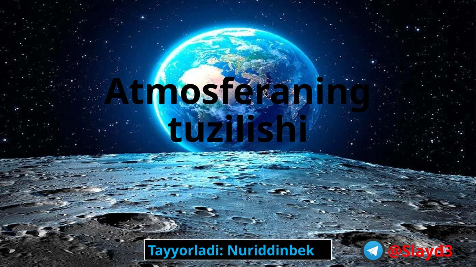 Atmosferaning tuzilishi