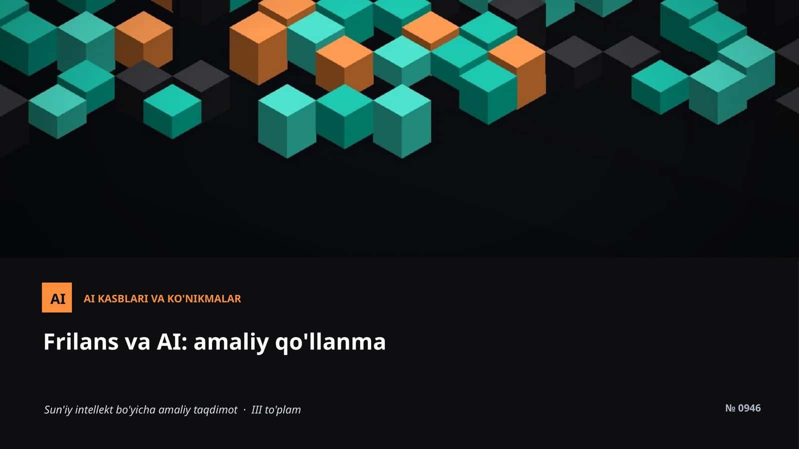 AI KASBLARI VA KO'NIKMALAR
