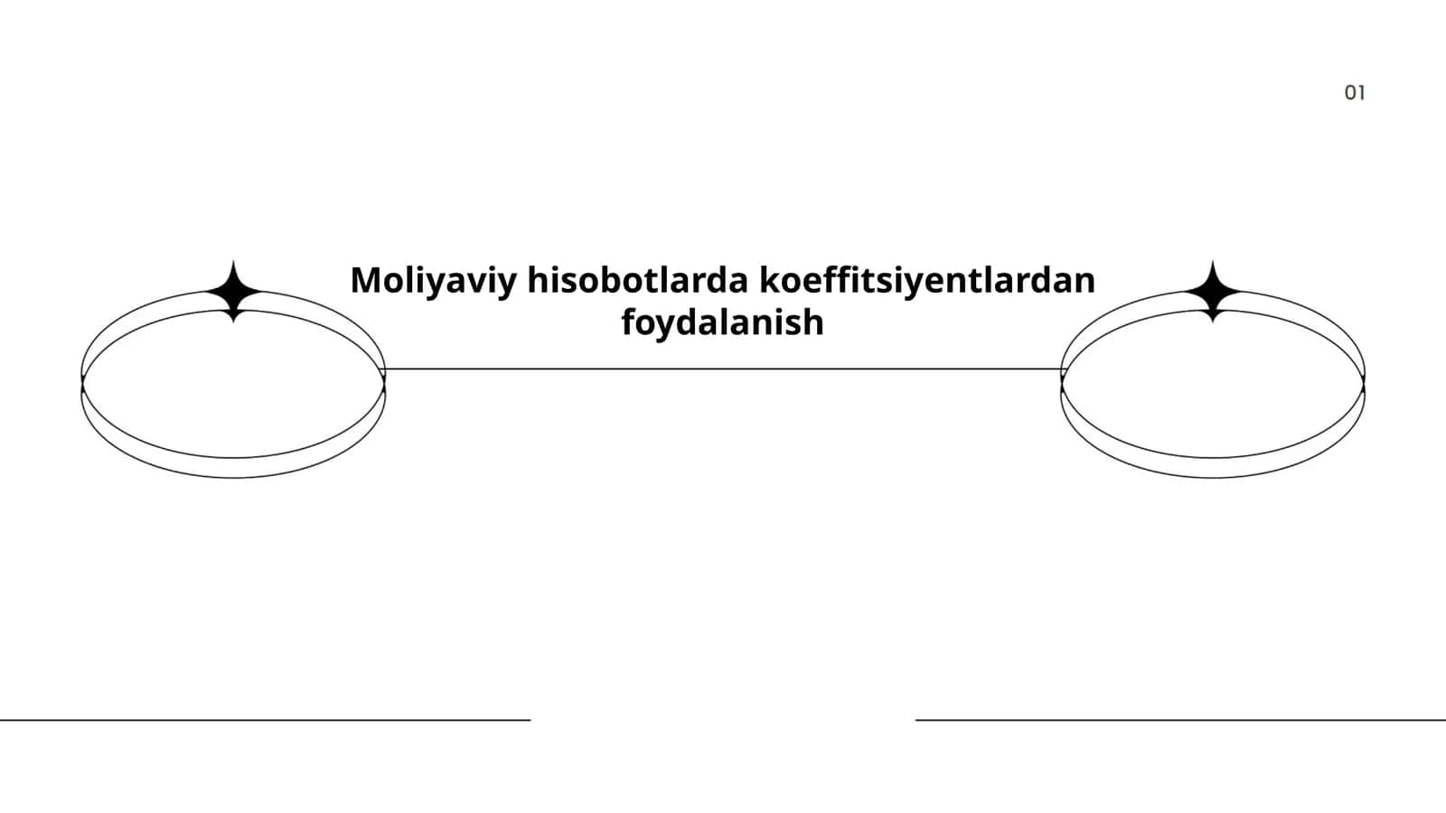 Moliyaviy hisobotlarda koeffitsiyentlardan foydalanish