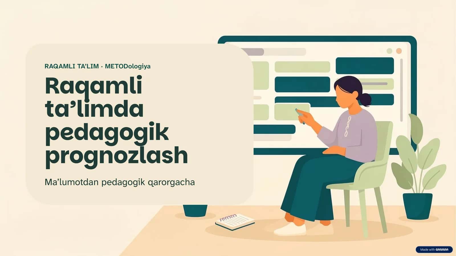 Raqamli ta’limda pedagogik prognozlash