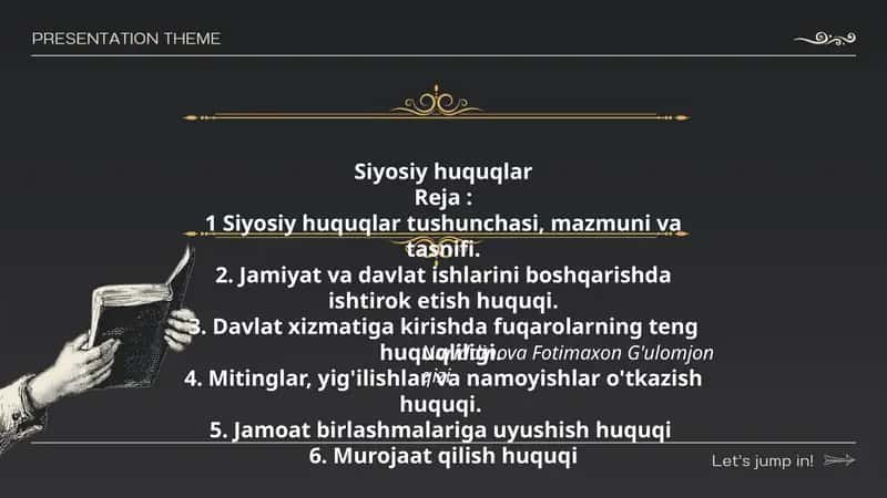 Siyosiy huquqlar