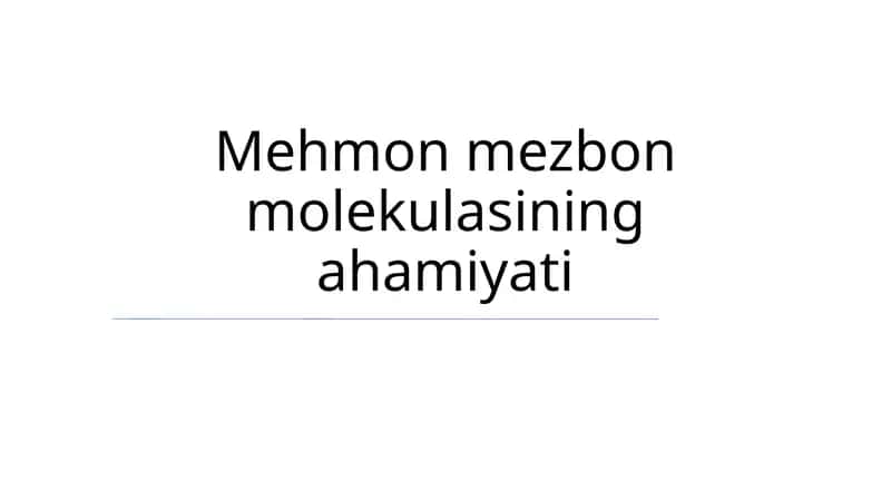Supermolekulyar Kimyo Asoslari