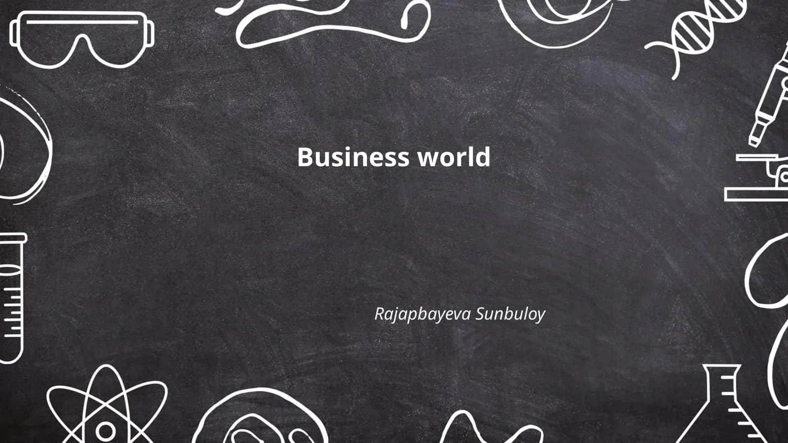 Business world