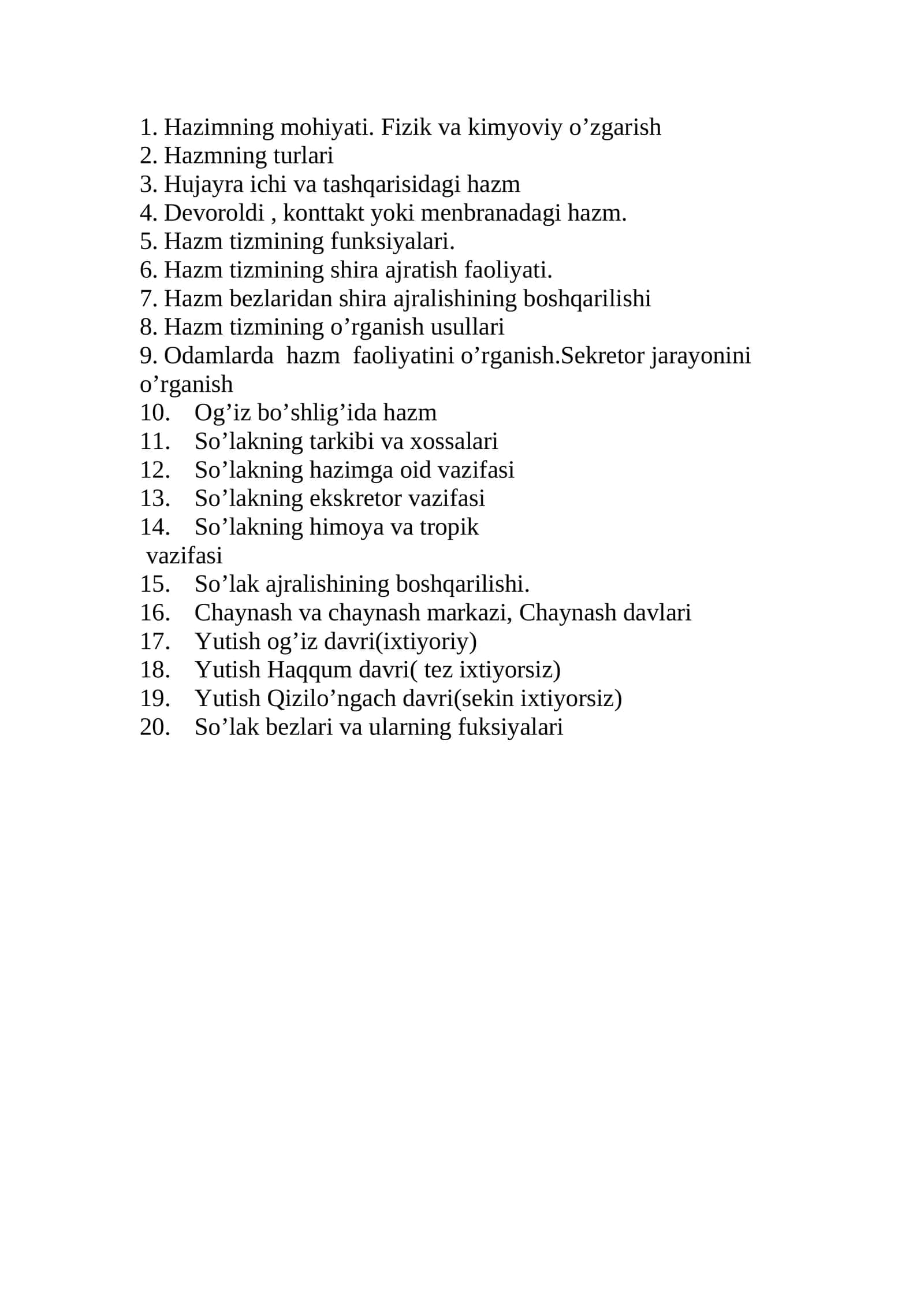 Hazimning Mohiyati. Fizik va Kimyoviy O'zgarish