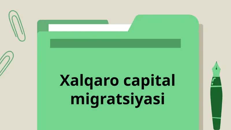 Xalqaro capital migratsiyasi