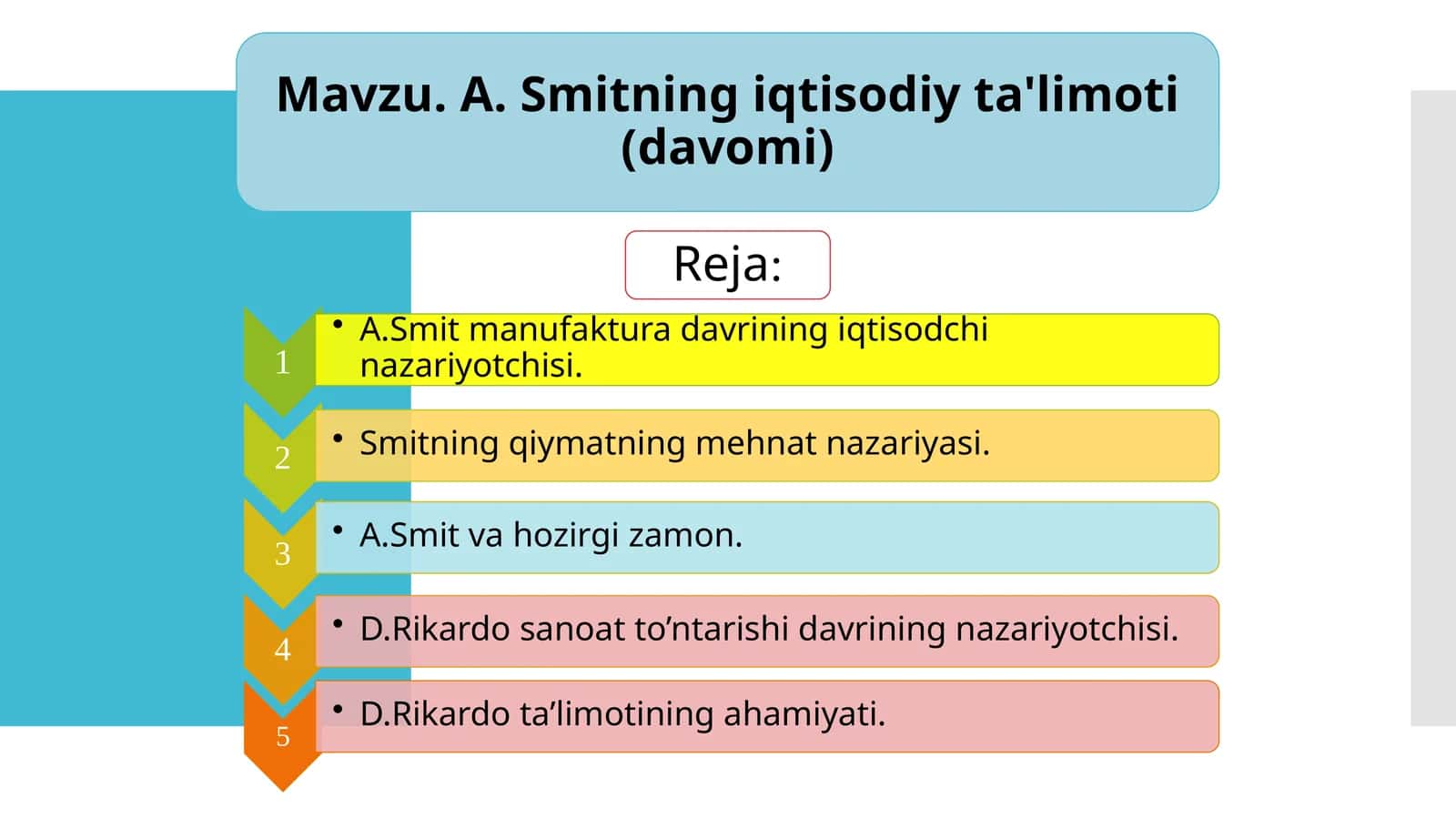 Tavsiya etilayotgan adabiyotlar