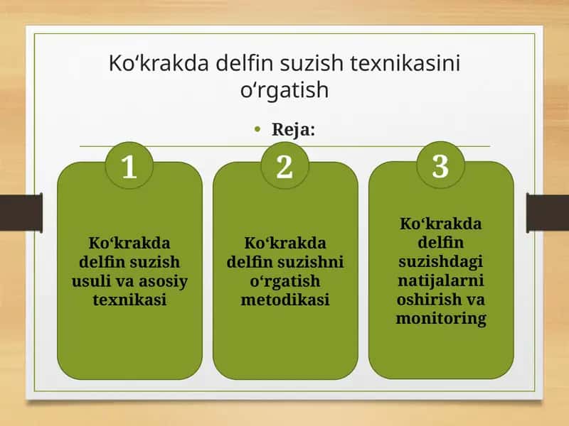 Ko‘krakdadelfin suzish texnikasi