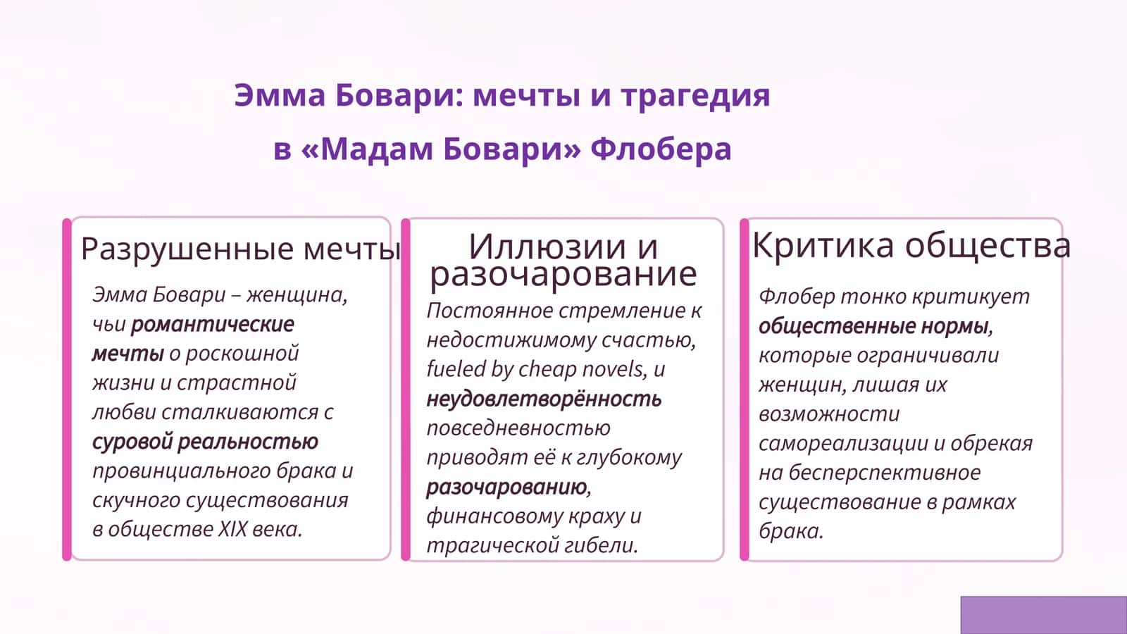 Эмма Бовари: мечты и трагедия в «Мадам Бовари» Флобера