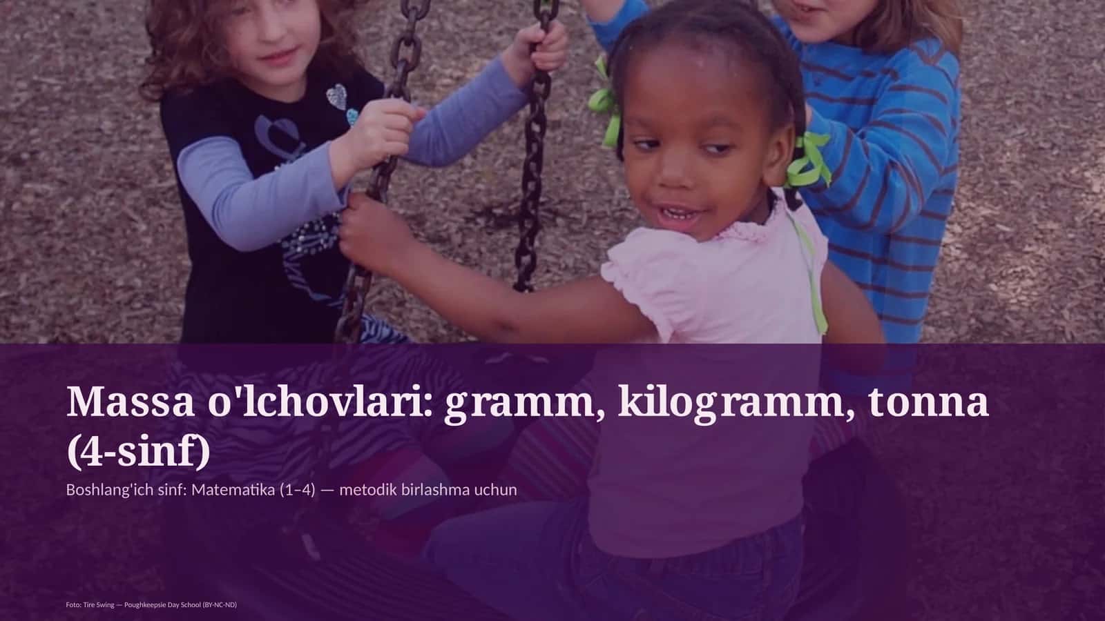 Matematika O'lchovlar (Massa)