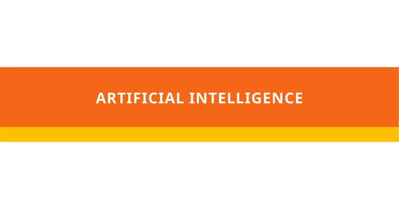 Artificial intelligence
