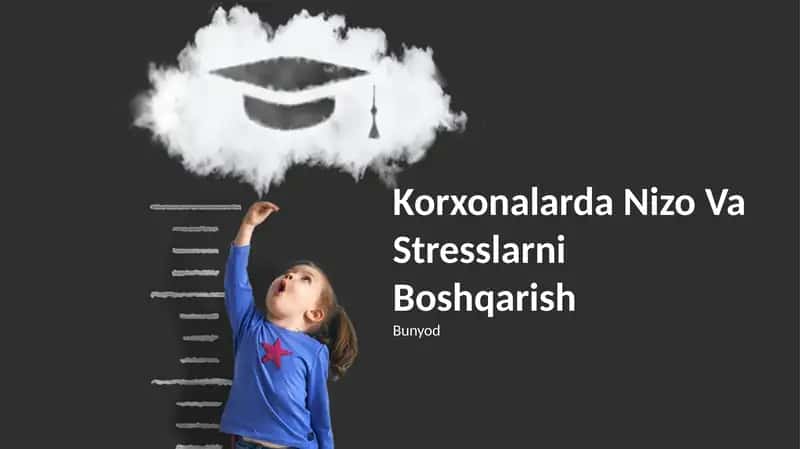 Korxonalarda Nizo Va Stresslarni Boshqarish