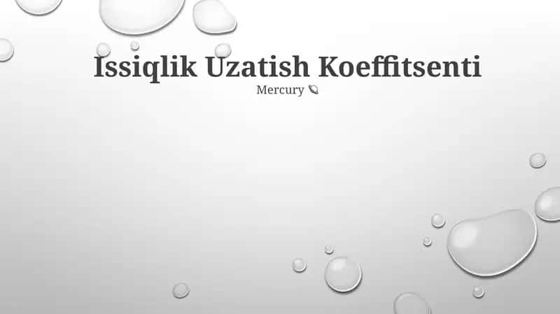 Issiqlik Uzatish Koeffitsenti