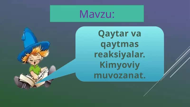 Qaytmas reaksiyalar