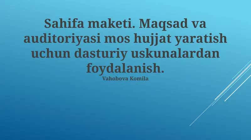 Sahifa maketi