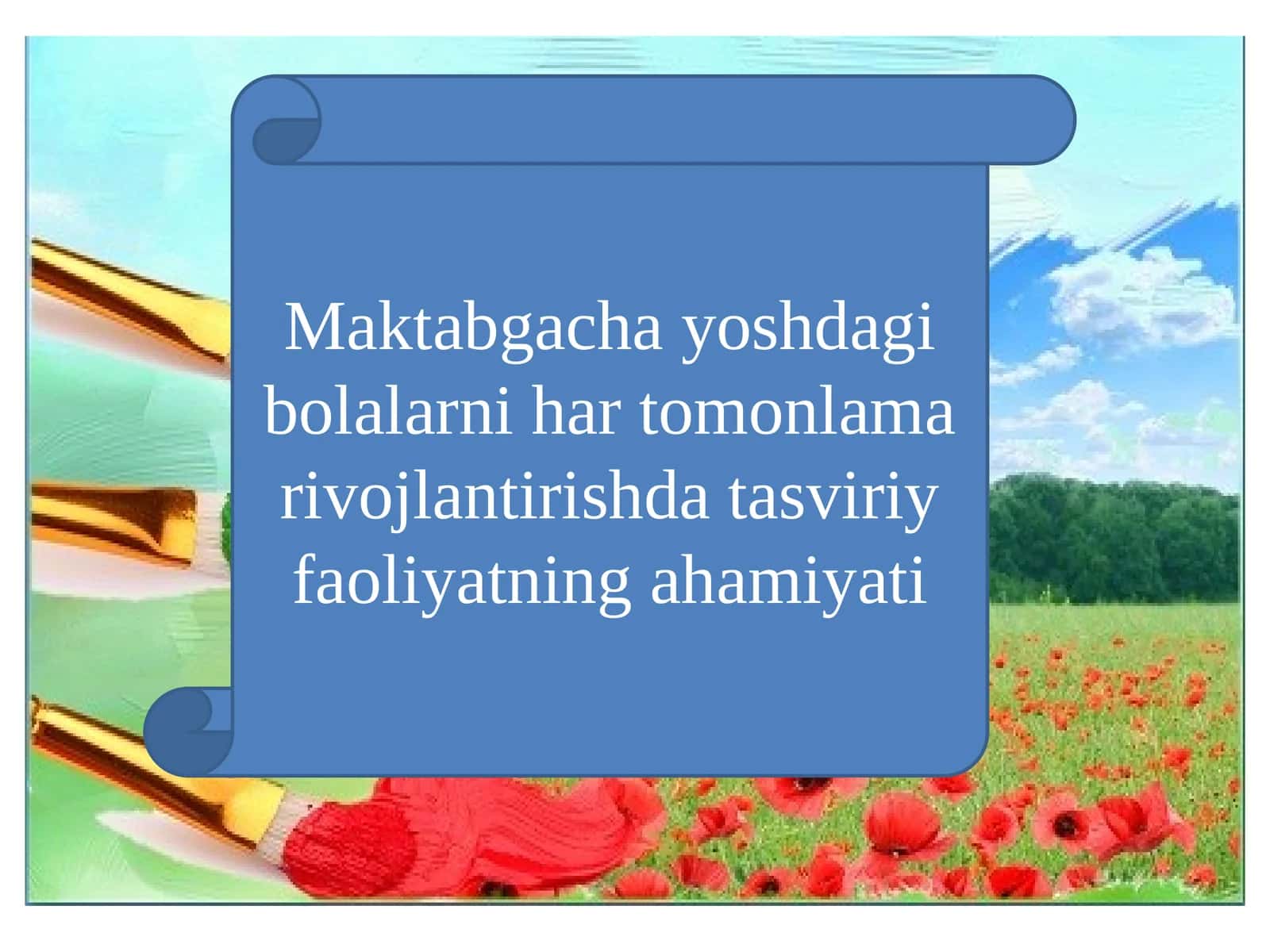 Tasviriy Faoliyat